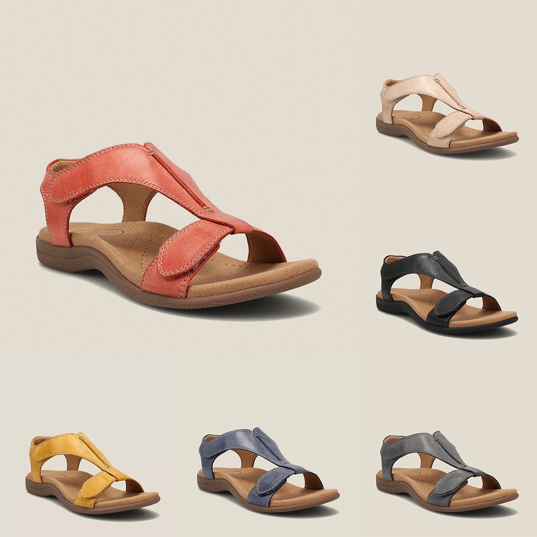 Giulia™ – Snygga Ortopediska Sandaler i Läder