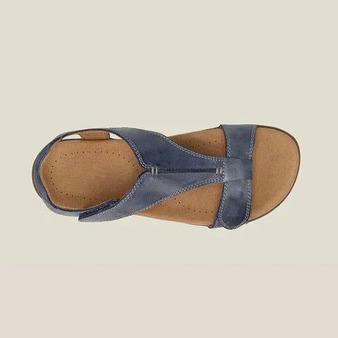 Giulia™ – Snygga Ortopediska Sandaler i Läder